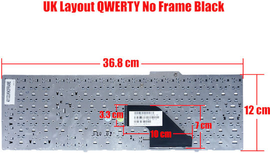 Πληκτρολόγιο Laptop Sony Vaio Vpcf11 Vpc-f11 Vpcf12 Vpc-f12 Vpcf13 Vpc-f13 Vpcf11mfx Vpcf11nfx Vpcf11nfx/h Vpcf11pfx Vpcf11pfx/h Vpcf11qfx Vpcf11qfx/h Vpcf121fx Vpcf121fx/h Uk No Frame Κωδ.40132uknoframe