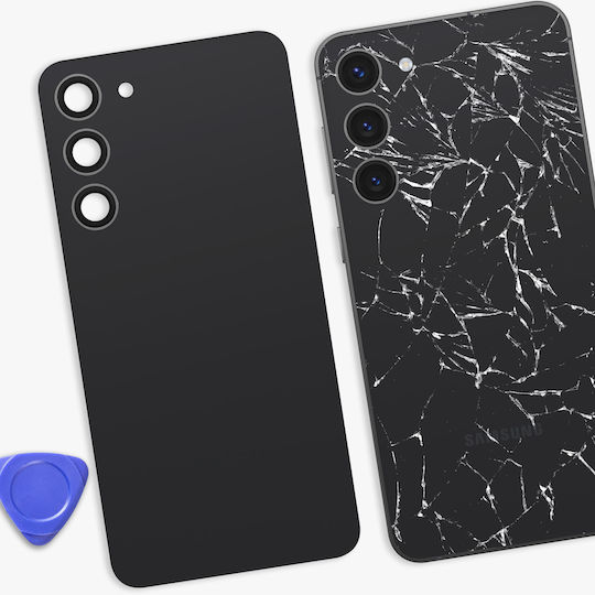 Clappio Replacement Battery Cover Galaxy S23 Plus Integrated Adhesive Graphite