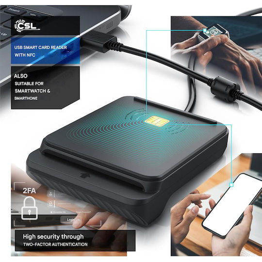 Cititor Electronic de Carduri de Identitate Nfc Carduri Inteligente Sim Compatibil Mac Os X Windows 11 Card Nou de Identitate Card de Sănătate Carduri Bancare