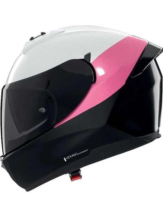 Nolan N60-6 Full Face με Sun Visor ECE 22.06 Verniciatura Speciale 347 Black / Light Grey / Rose