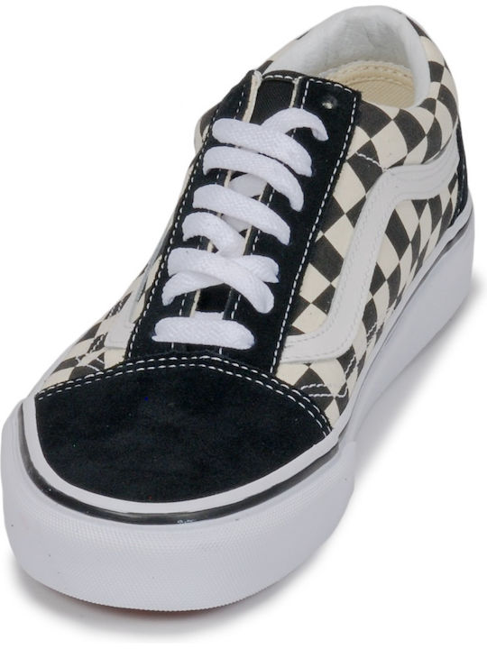 Primary Check Old Skool Sneakers Black / White