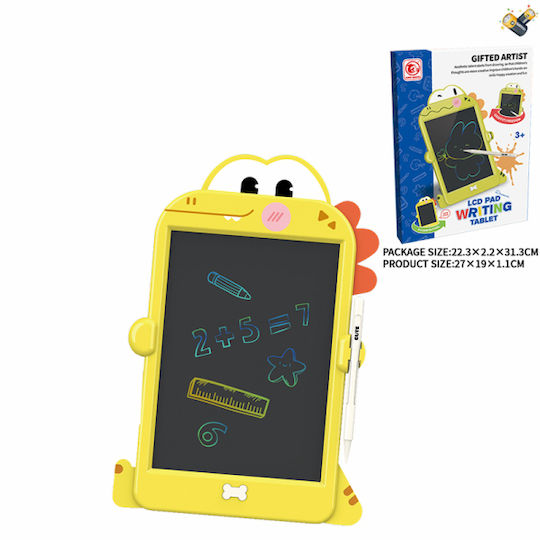 Playful Mario 8.5" Lcd Ταμπλέτα Ζωγραφικής Γραφίδα Κίτρινο