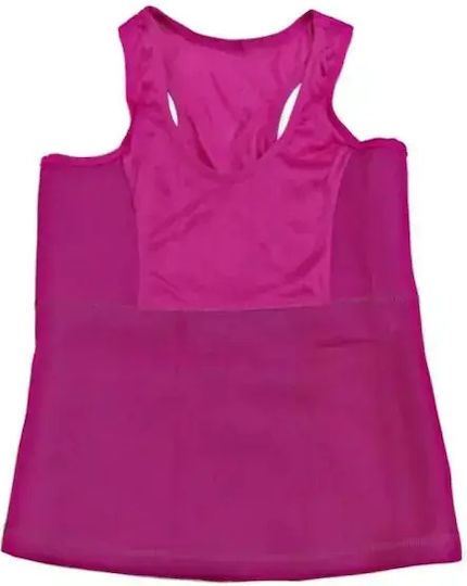 Дамски Сауна Потник Jup 104 Sau-pot104-v С V-образно Деколте Розов L Xl