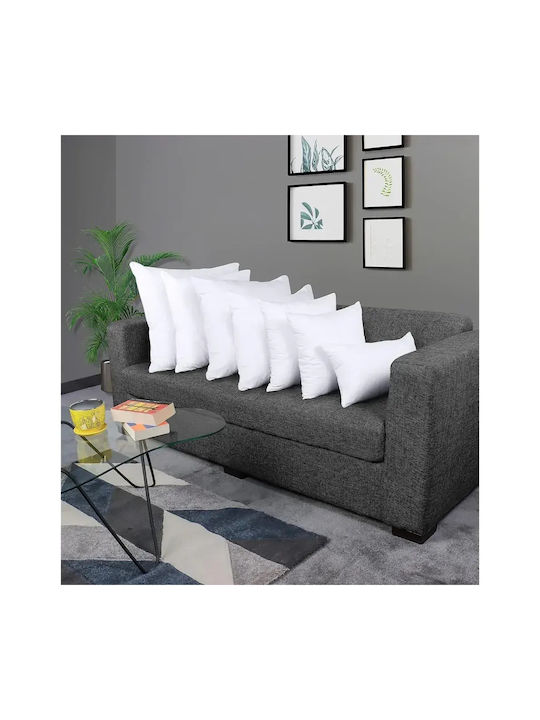 Utopia Γέμισμα Μαξιλαριών από 100% Βαμβάκι White 50x50εκ.