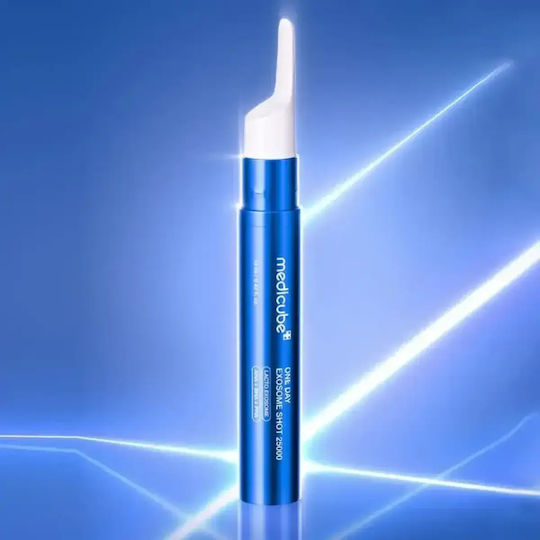 Medicube One Day Exosome Shot Pore Soothing Ampoule Serum For Face With Niacinamide & Peptides For Brightening & Firming 13ml