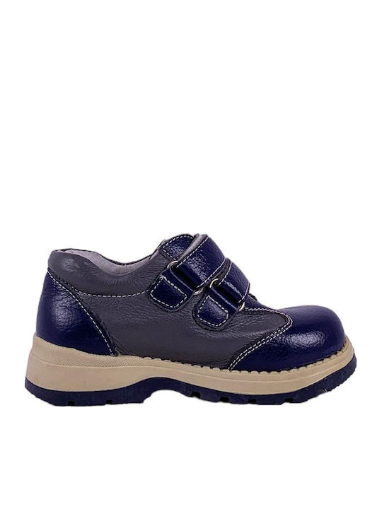 Leather Moccasins Gray