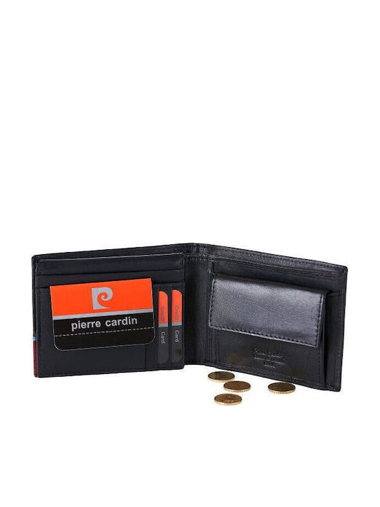 Кожен Мъжки Портфейл с RFID Черен