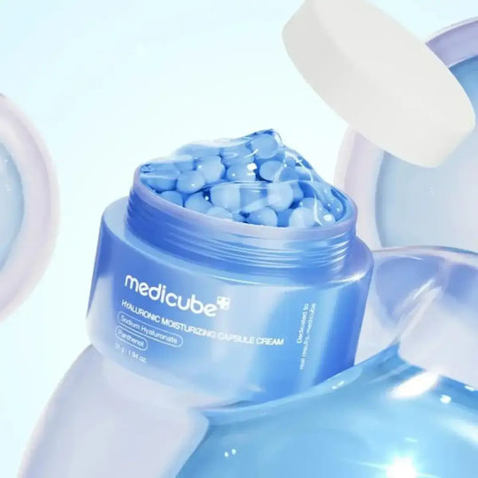 Medicube Hyaluronic Moisturizing Capsule Creme Gesicht mit Aloe Vera 55gr