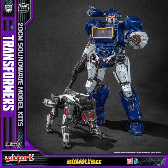 Yolopark Transformers Bumblebee Amk Pro Series Plastic Model Kit Soundwave Oversea Version 4897131752580