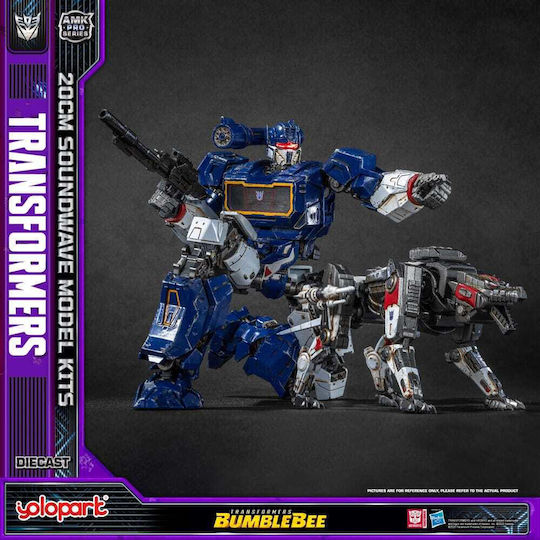 Yolopark Transformers Bumblebee Amk Pro Series Plastic Model Kit Soundwave Oversea Version 4897131752580