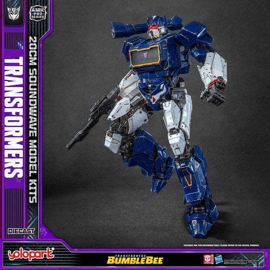Yolopark Transformers Bumblebee Amk Pro Series Plastic Model Kit Soundwave Oversea Version 4897131752580