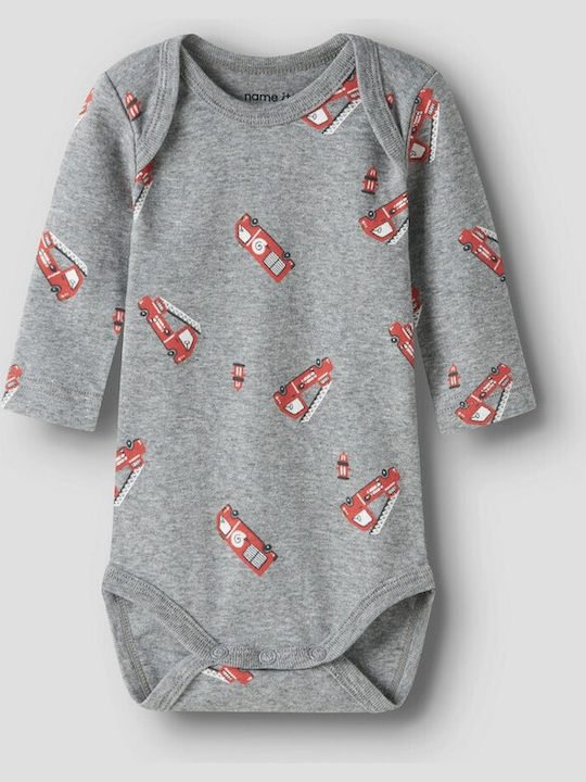 Name It Set Babystrampler Gray 3Stück
