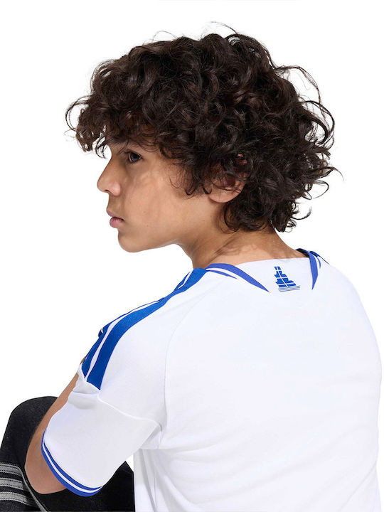 Kinder-T-Shirt Weiß Performance