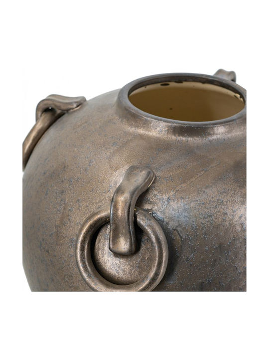 Artekko Decorative Vase Candia Gold 29x29x31cm