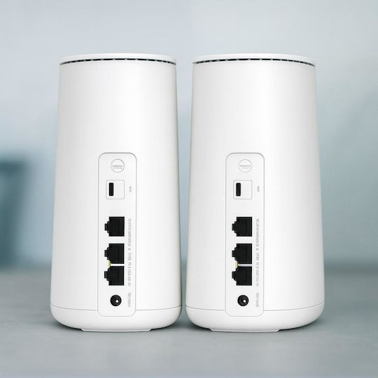 ZTE MF 269 PRO (2 PACK) WiFi Mesh Network Access Point Wi‑Fi 6 Tri Band (2.4 & 5 & 5GHz) σε Διπλό Kit