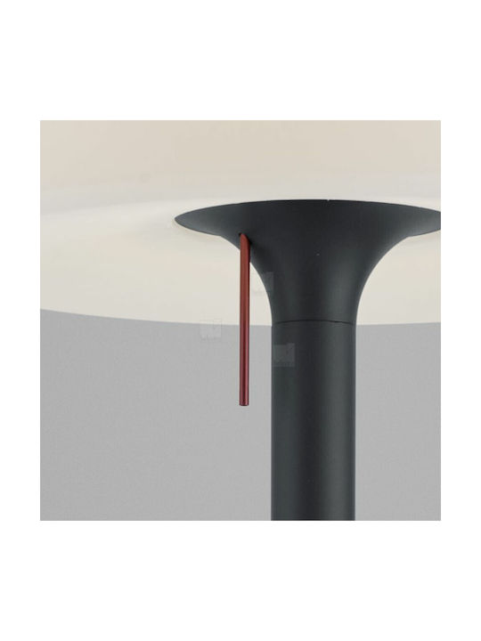 Helestra Lumină de Podea pentru Exterior 1W IP44 pentru Soclu E27 Gri