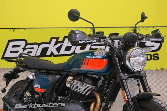Barkbusters Installation Kit for Motorcycle Protective Hand Guards in Silver Colour