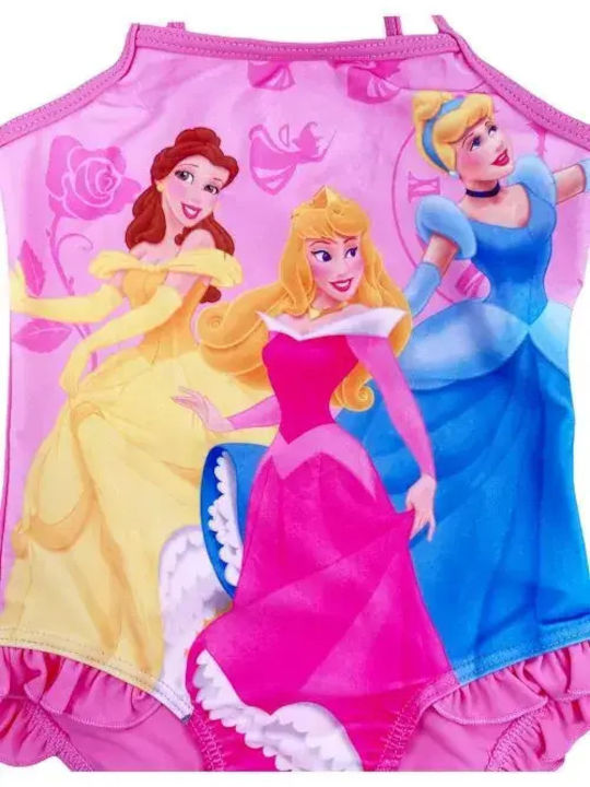 Disney Princess Kids Swimwear One-Piece Light Pink
