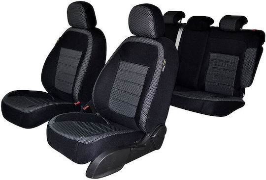 Set De Huse Scaune Auto Umbrella Nissan Qashqai 2007-2014 Bancă Fractionată Spate În Formă De L Tetieră Umbrella 02318