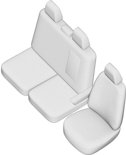 Umbrella Seat Covers Set Ford Transit 2+1 2014