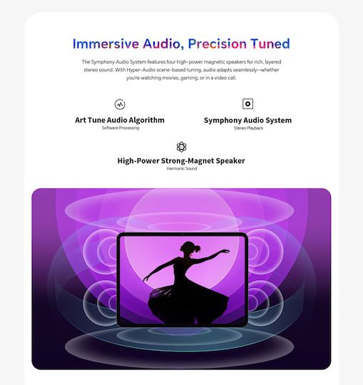 Teclast ArtPad Air 4G 11" Tablet (8GB/128GB) Γκρι