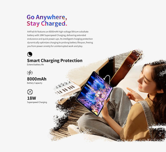 Teclast ArtPad Air 4G 11" Tablet (8GB/128GB) Γκρι