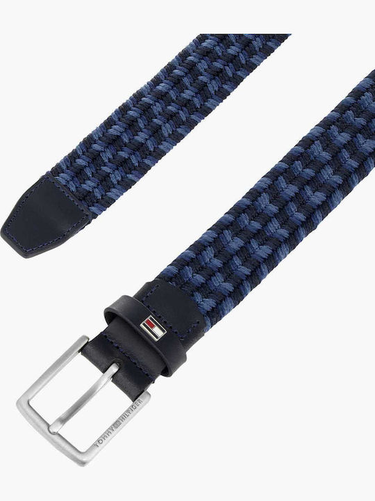 Tommy Hilfiger Kinder Gürtel Woven Webbing Gürtel Ka0ka00003-dw6 Marineblaue Jungen