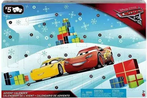 Disney Advent Calendar Cars 3 Paper