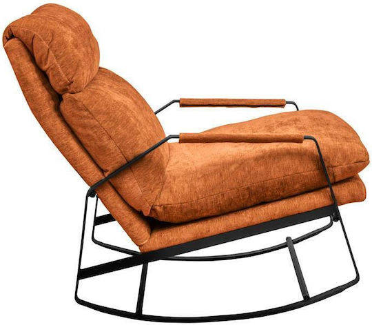 Marlow Rocking Armchair Orange 100x67x92cm