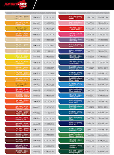Ambro-Sol Spray Paint Acrylic with Metallic Effect Gray 7043 400ml