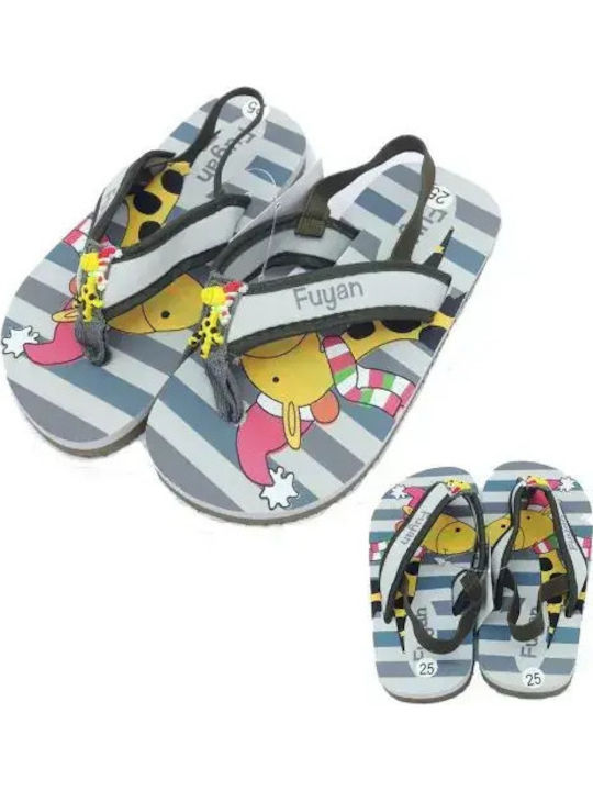 Șlapi pentru copii Flip Flops Gri