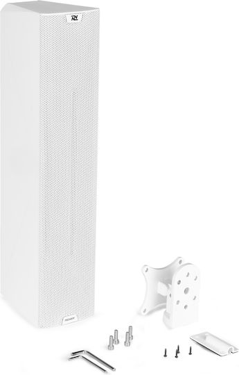 Power Dynamics Pdcs403v White Column Speaker 4x3" Woofer 1x1" Tweeter 50w Rms 100v Piece 952.238