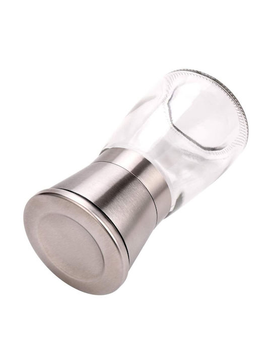 H&S Manual Set Spice Mills Inox in Gray Color 14.5cm 2pcs