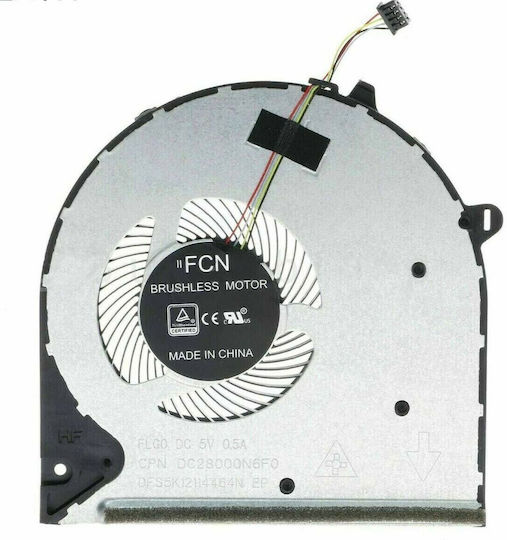 Laptop CPU Cooling Fan HP 15-du 15-dw 15-dw021nv 15s-du 15-dw0043dx 15 Dw3033dx L52034-001 Code 80690