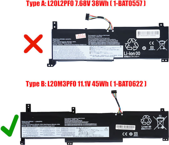Съвместима Батерия за Lenovo IdeaPad IBM-LENOVO IdeaPad 3 15ALC6