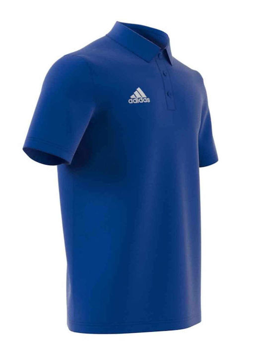 Entrada 22 Aeroready Polo Sportliches T-Shirt Blau