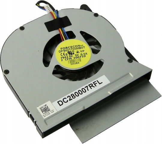 Ανεμιστηράκι Laptop Cpu Cooling Fan Dell Latitude E6510 Tcf42 Cn-0tcf42 Dfs601705mb0t F962 Dc280007rvl Fan Κωδ 80572