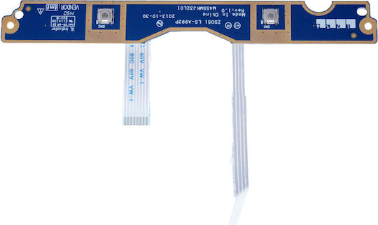 Touchpad Mouse Button Board Laptop Hp Pavilion 15-g 15-g000 15-g100 250 G3 15-r 15-s 256 G3 749651-001 Ls-a992p M455mkj32l01 Nbx0001jv00 Zso51 Flex Cable Code 1-brd161