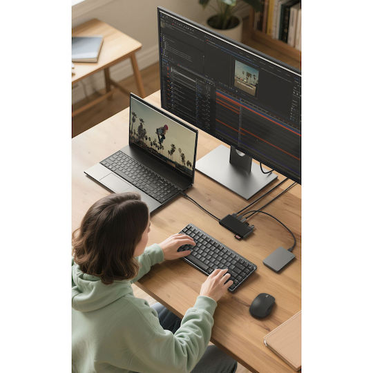 Belkin Connect USB-C Докинг станция с HDMI 4K PD Черен