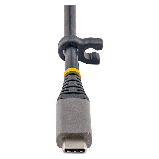 StarTech USB-C Docking Station με HDMI 4K PD Ethernet και συνδεση 2 Οθονών Γκρι (S55161826)