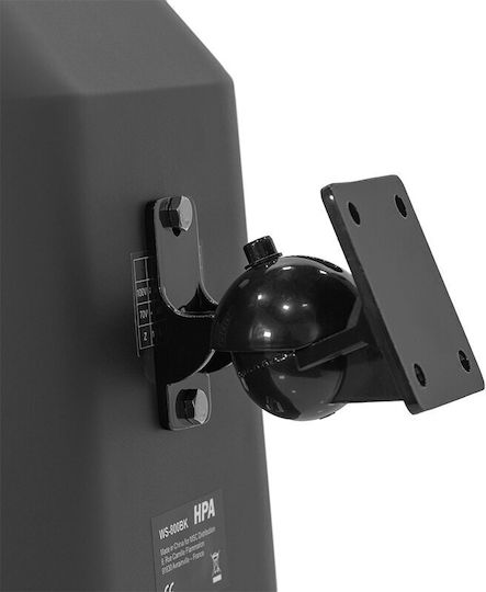 Master Audio Παθητικά Επιτοίχια Ηχεία (Ζεύγος) Μαύρα