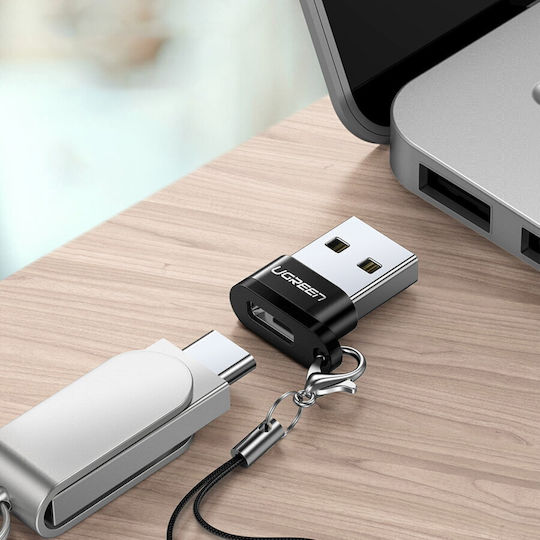 Ugreen Ugr50568 Konverter USB-C / USB-A männlich zu USB-C / USB-A weiblich 1Stück