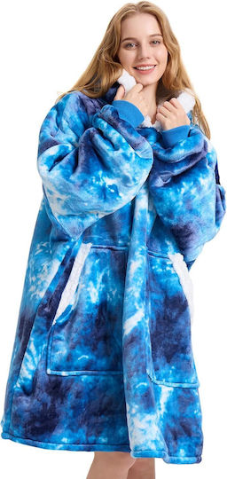 ForHome Κουβέρτα Fleece με Μανίκια 80x110εκ. Μωβ