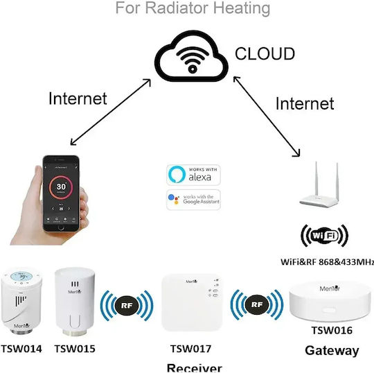 Comutator Inteligent Wi-Fi & RF