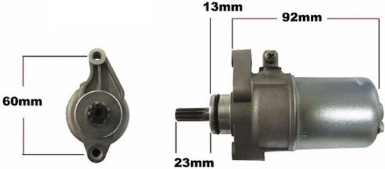 Yamaha Motor de pornire motocicletă 121363