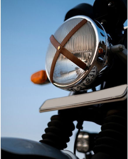 Leather Headlight Tape X Tobacco Trip Machine