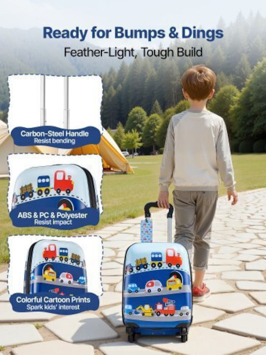 Vevor Reise Koffer Hart Blau Mit 4 Räder Set 5 Stück