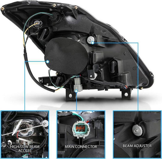 Carner Μπροστινά Φανάρια για Nissan 350Z 03-05 2τμχ