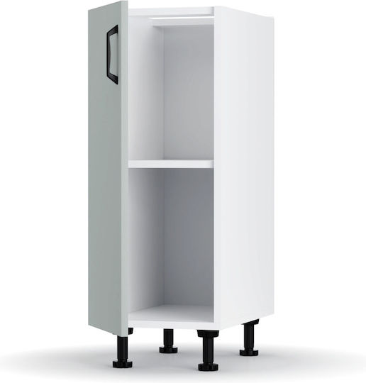 Modest Dulap pentru Chiuvetă Gri 30x48x82buc