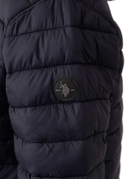Assn Jacke Puffer Mπλε-pουα
